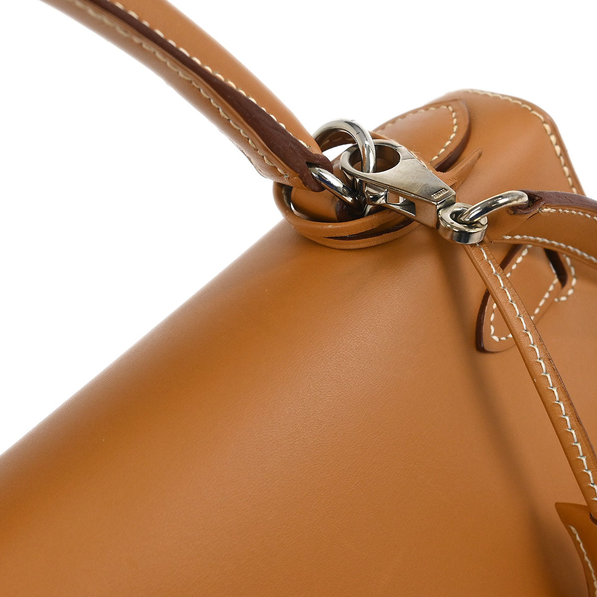 Hermes 2000 Natural Chamonix Kelly 28 Sellier 2way Shoulder Handbag