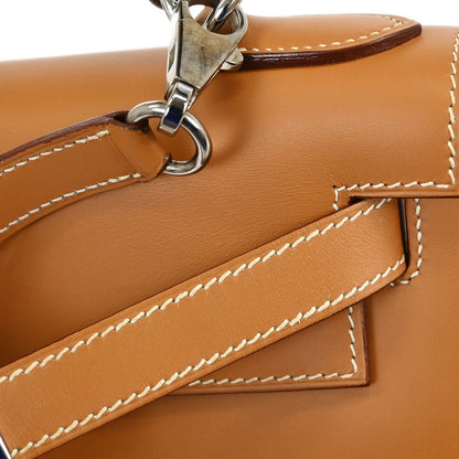 Hermes 2000 Natural Chamonix Kelly 28 Sellier 2way Shoulder Handbag