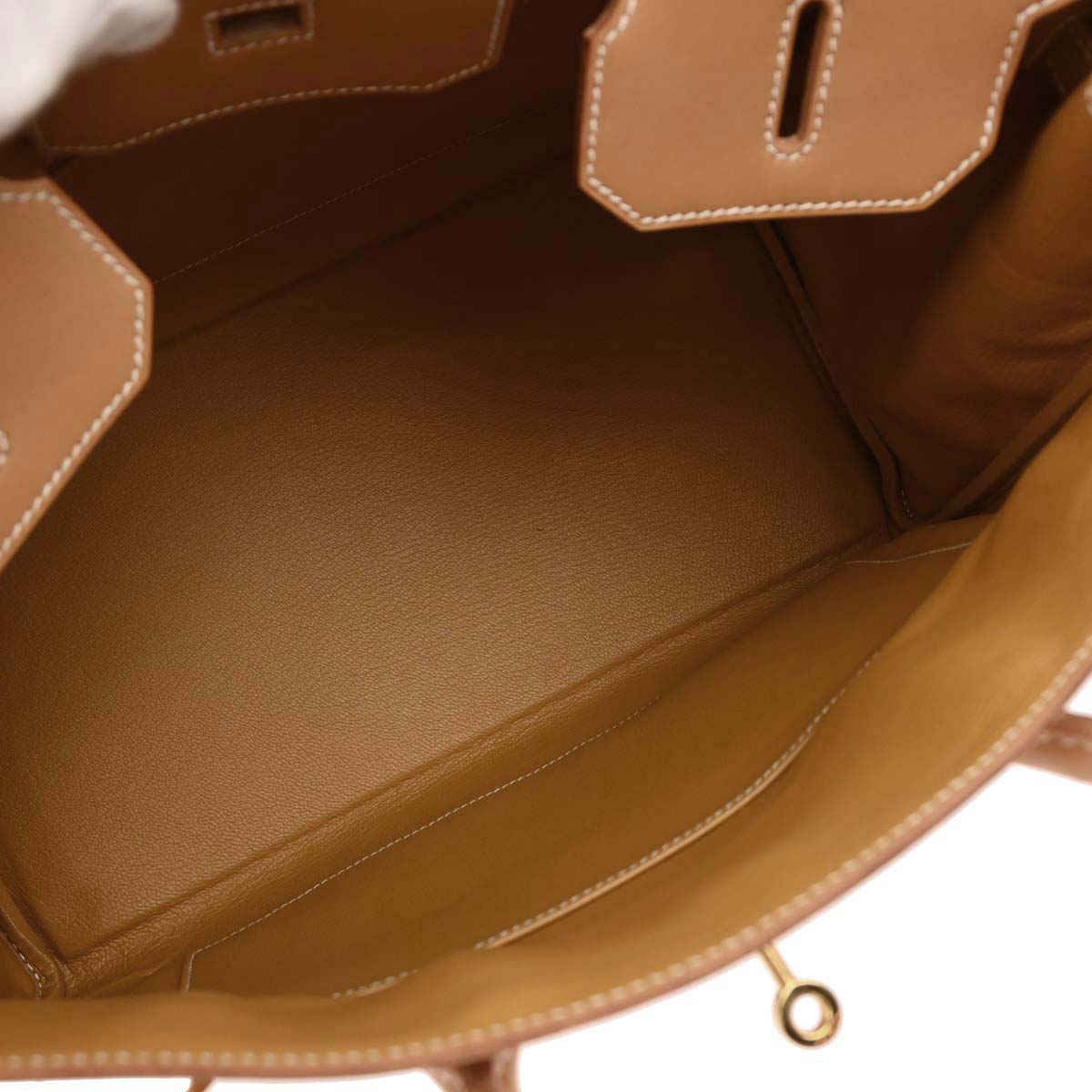 Hermes 2009 Khaki Natural Toile Officier Vache Birkin 35 Handbag