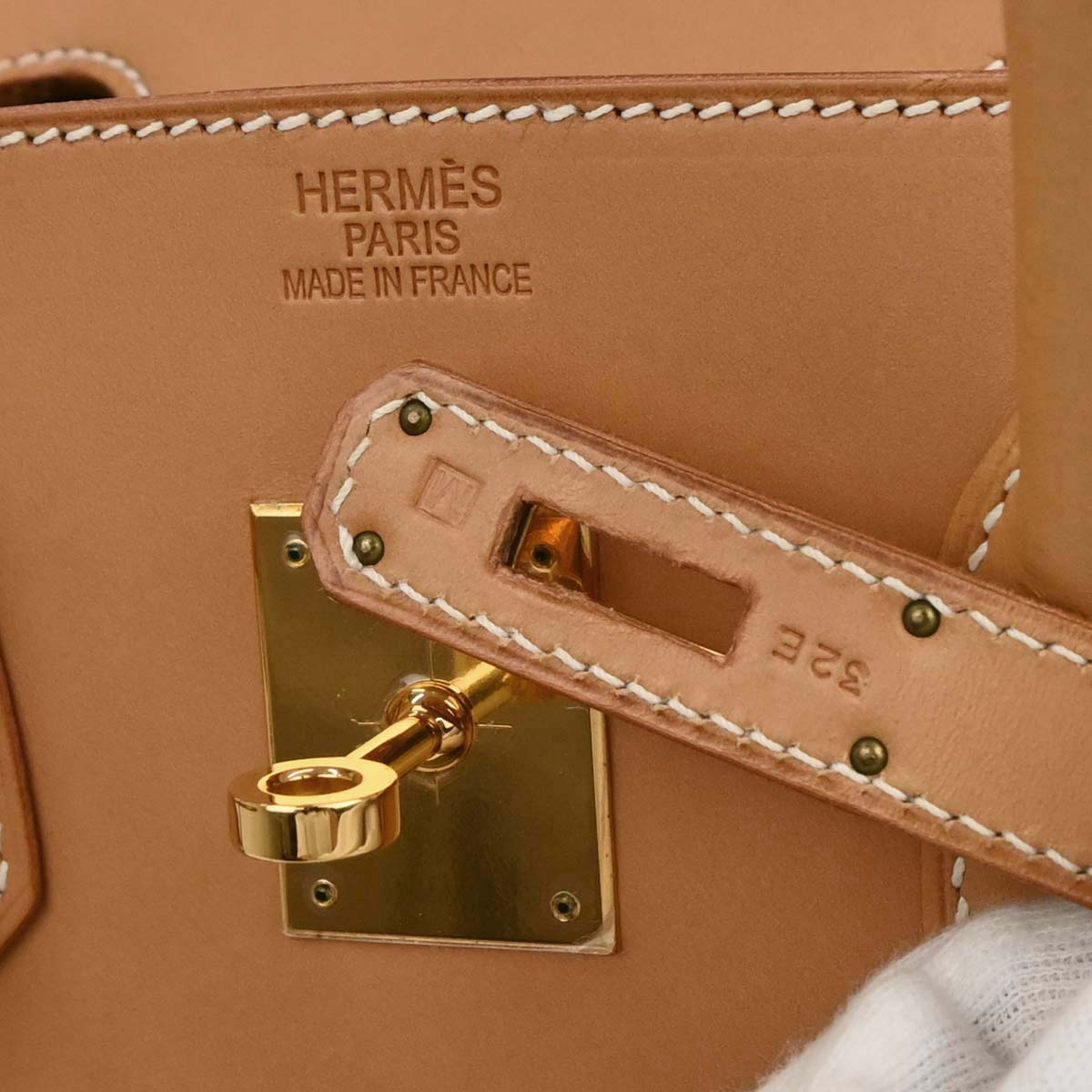 Hermes 2009 Khaki Natural Toile Officier Vache Birkin 35 Handbag