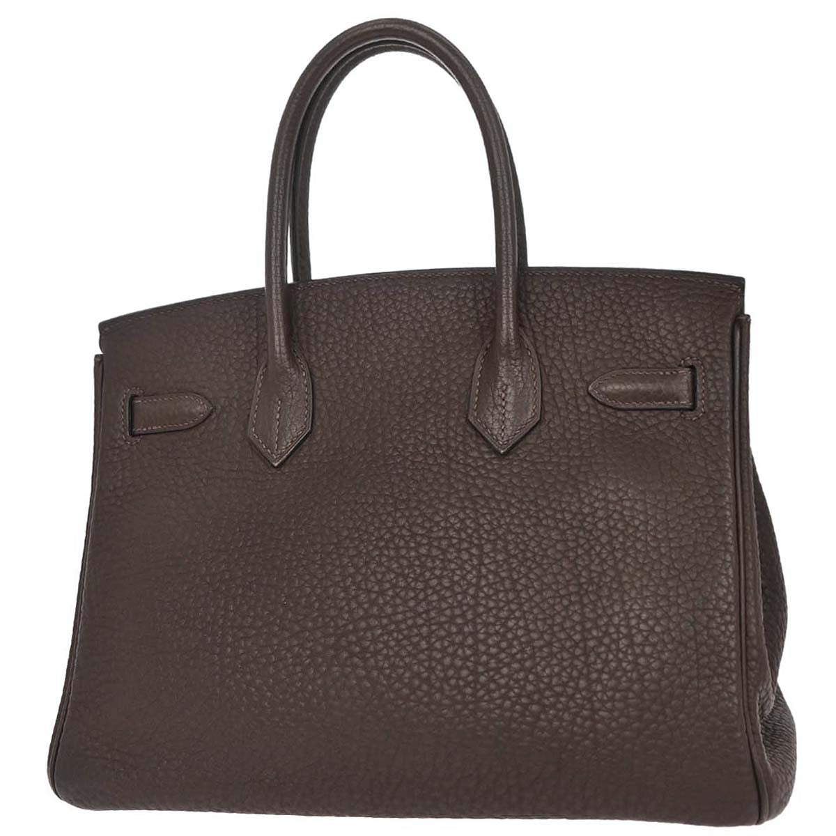 Hermes 2008 Chocolat Togo Birkin 30 Handbag