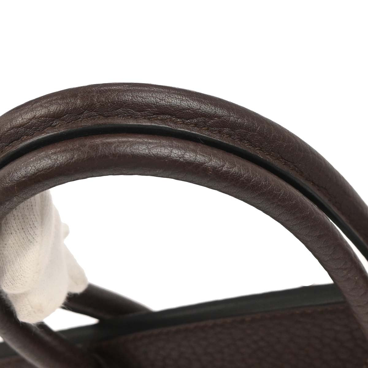 Hermes 2008 Chocolat Togo Birkin 30 Handbag