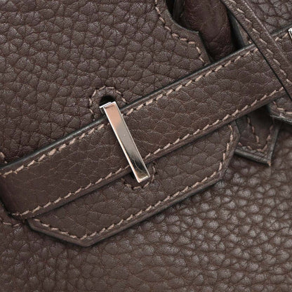 Hermes 2008 Chocolat Togo Birkin 30 Handbag