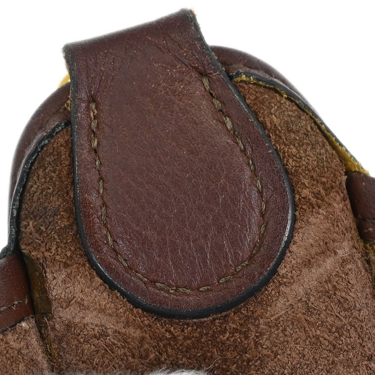 Hermes 1997 Chocolat Taurillon Clemence Vespa PM Shoulder Bag