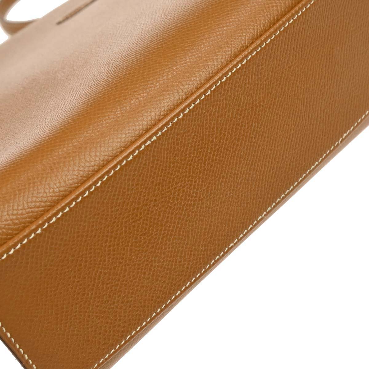 Hermes 1989 Gold Courchevel Kelly Sport PM Shoulder Bag