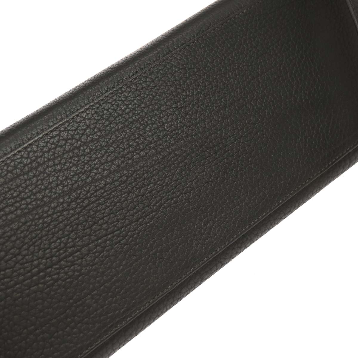 Hermes 1996 Black Ardennes Kelly 35 Sellier 2way Shoulder Handbag