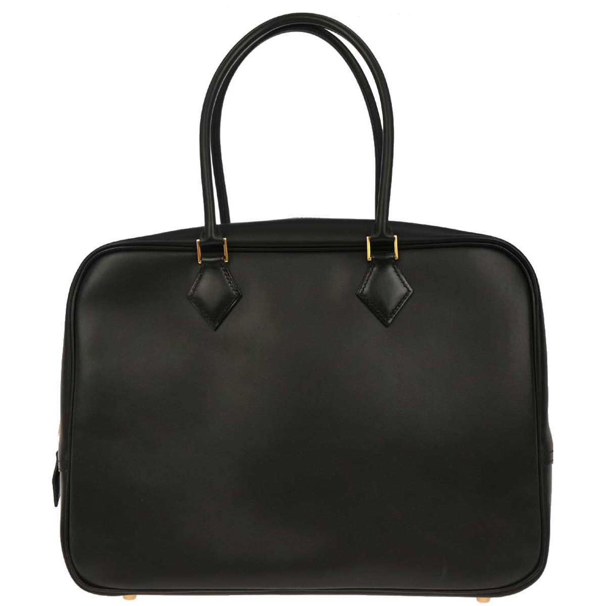 Hermes 2002 Black Chamonix Plume 32 Handbag
