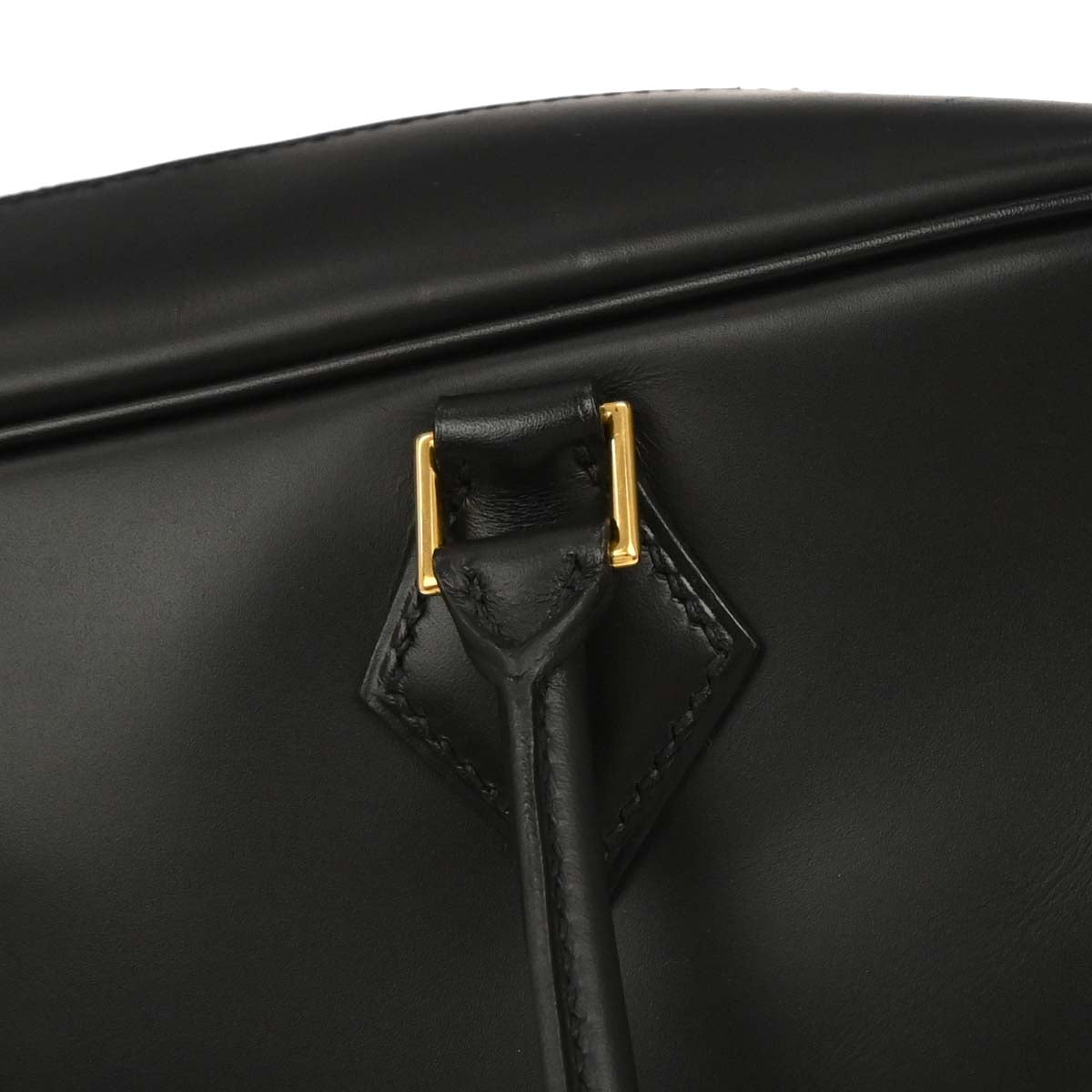 Hermes 2002 Black Chamonix Plume 32 Handbag