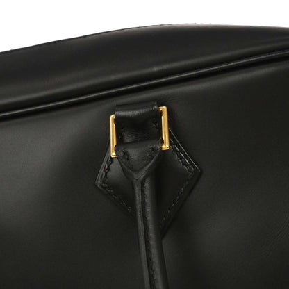 Hermes 2002 Black Chamonix Plume 32 Handbag