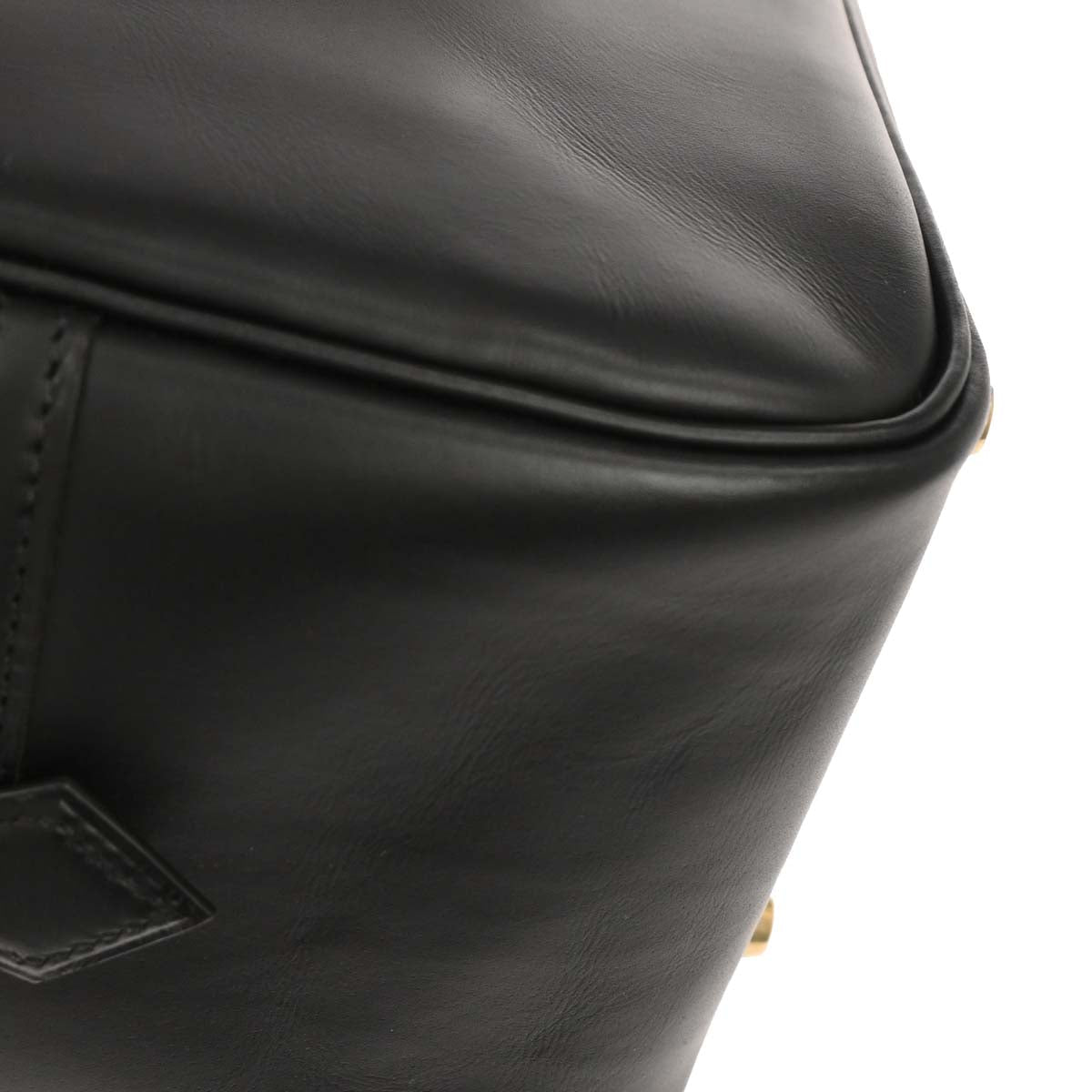 Hermes 2002 Black Chamonix Plume 32 Handbag