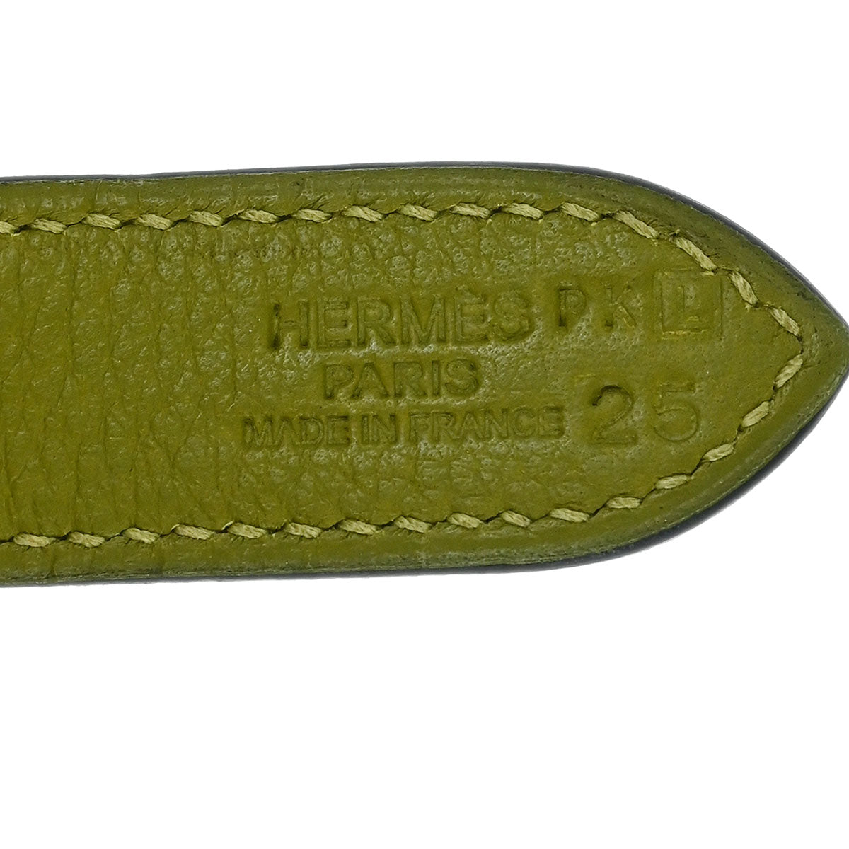 Hermes 2008 Anis Green Taurillon Clemence Trim 31 Shoulder Bag