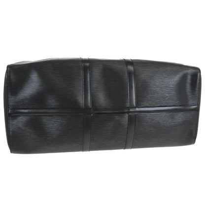 Louis Vuitton 1999 Black Epi Keepall 55 Travel Handbag M42952