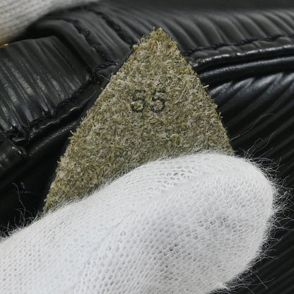 Louis Vuitton 1999 Black Epi Keepall 55 Travel Handbag M42952