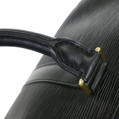 Louis Vuitton 1999 Black Epi Keepall 55 Travel Handbag M42952