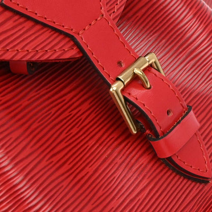 Louis Vuitton Red Epi Montsouris MM Monaco Limited Backpack