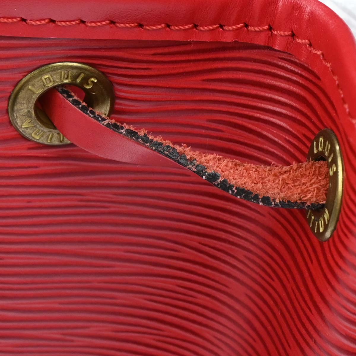 Louis Vuitton Red Epi Montsouris MM Monaco Limited Backpack