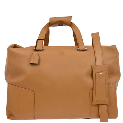 Loewe Brown Leather 2way Shoulder Handbag