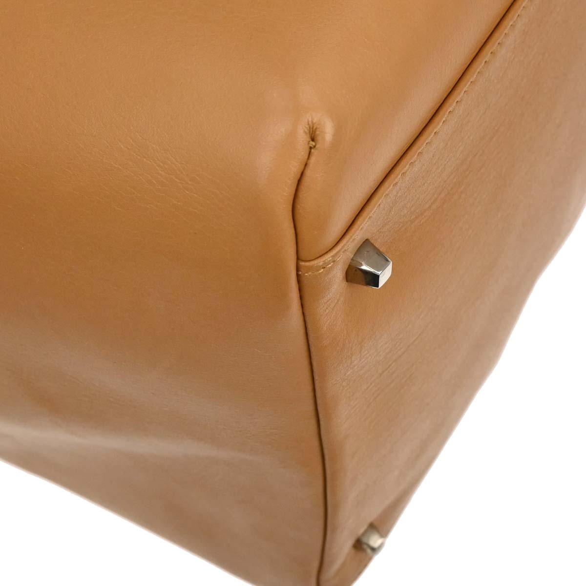 Loewe Brown Leather 2way Shoulder Handbag