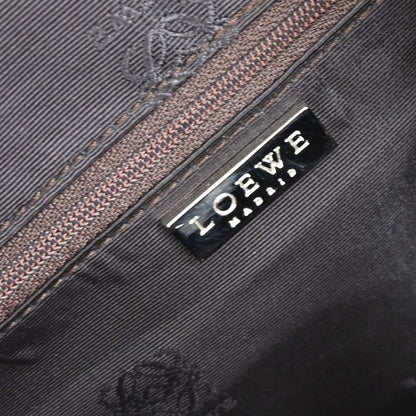 Loewe Brown Leather 2way Shoulder Handbag