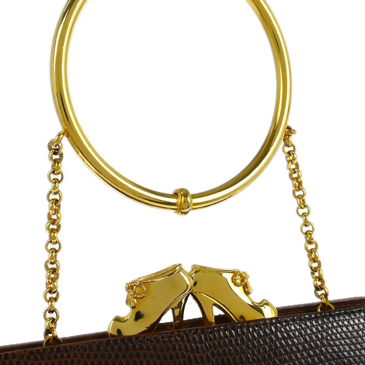 Salvatore Ferragamo * Brown Leather Handbag