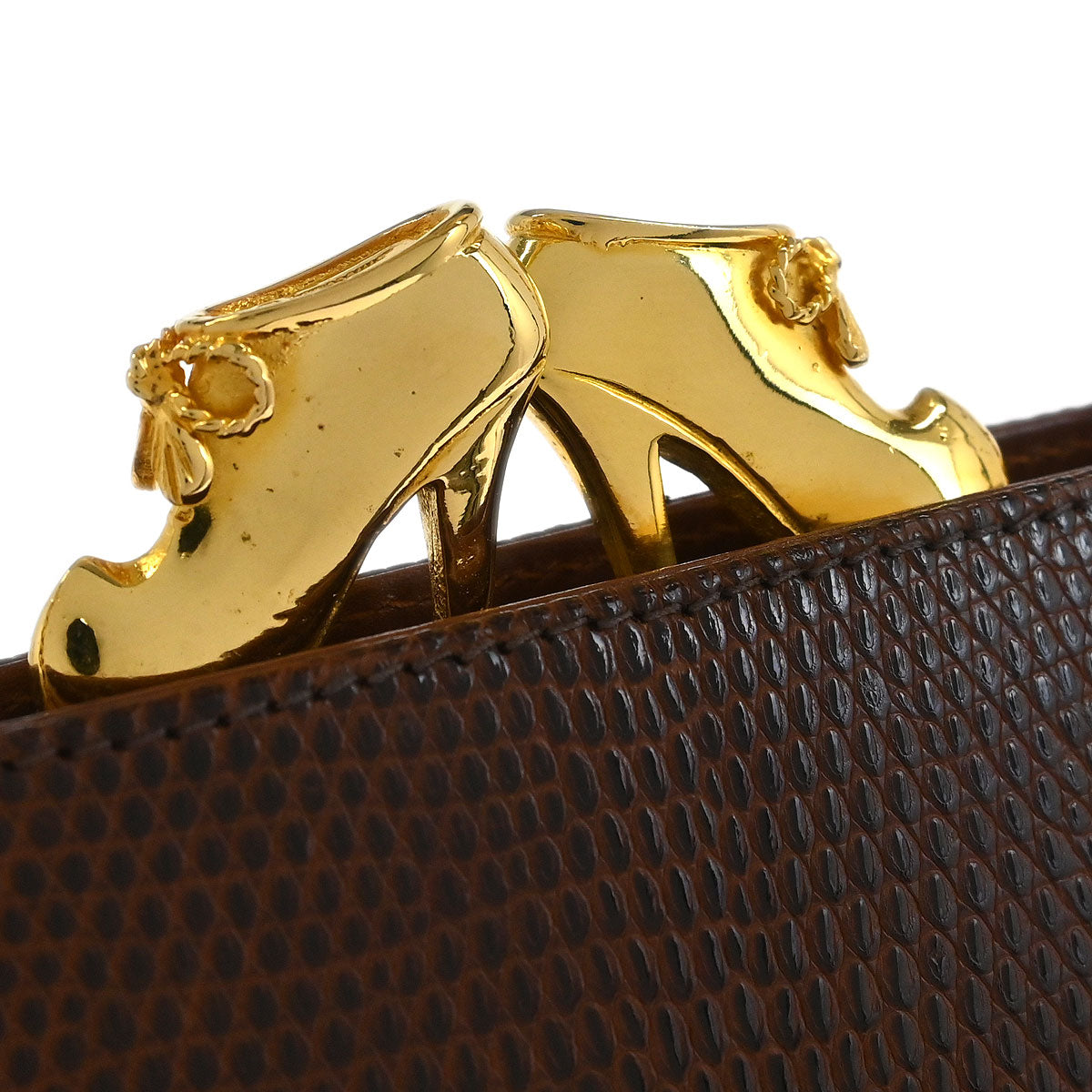 Salvatore Ferragamo * Brown Leather Handbag