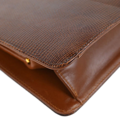 Salvatore Ferragamo * Brown Leather Handbag