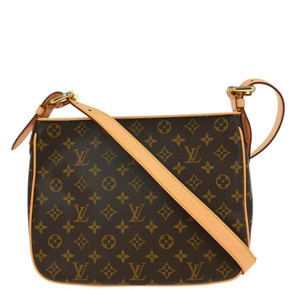 Louis Vuitton Monogram Hudson GM Shoulder Bag M40045