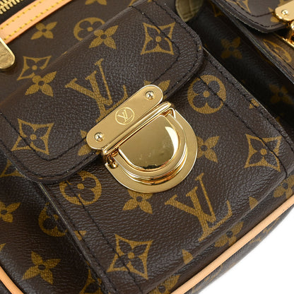 Louis Vuitton Monogram Hudson GM Shoulder Bag M40045