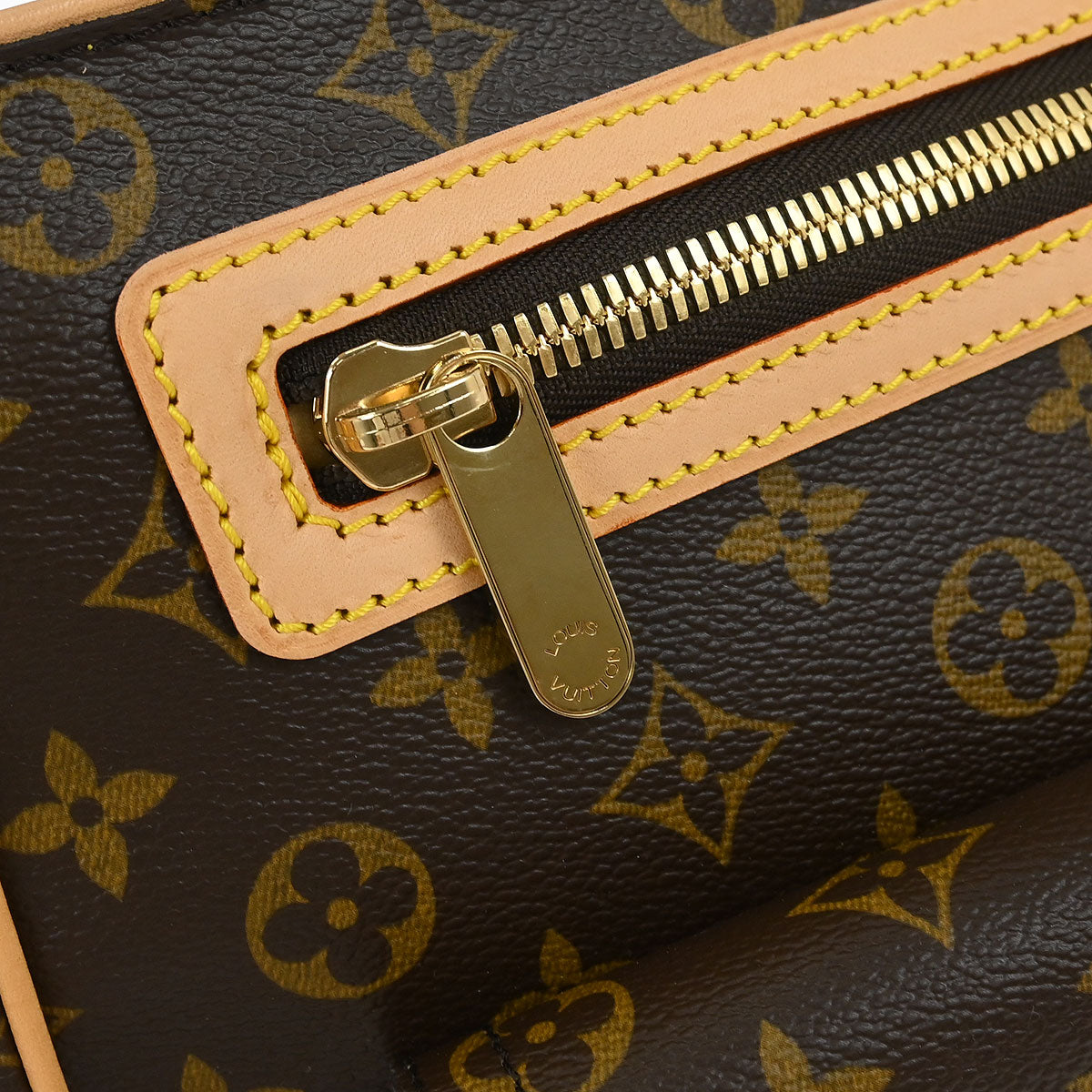 Louis Vuitton Monogram Hudson GM Shoulder Bag M40045