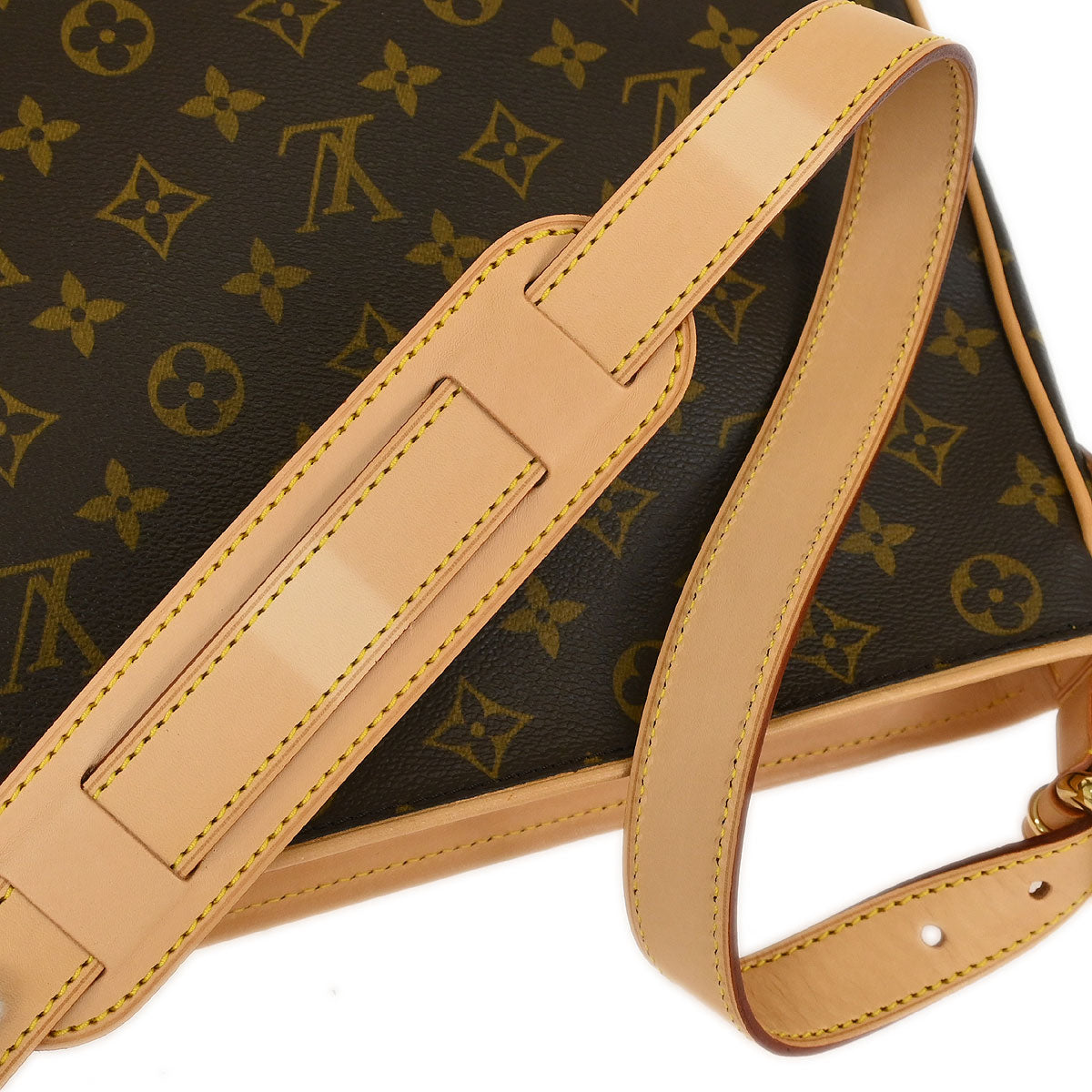 Louis Vuitton Monogram Hudson GM Shoulder Bag M40045