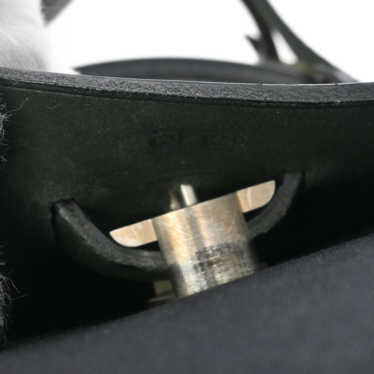 Hermes 1999 Black Toile Officier Herbag MM 2 in 1 2way Shoulder Handbag