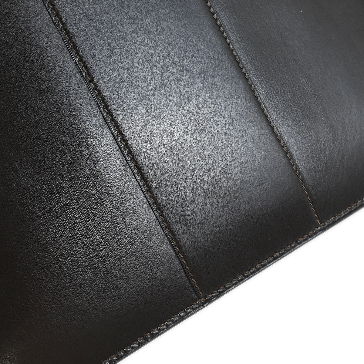 Hermes 1975 Brown Box Calf 2way Shoulder Handbag Shoulder Bag