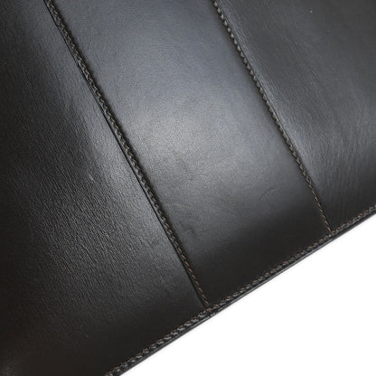 Hermes 1975 Brown Box Calf 2way Shoulder Handbag Shoulder Bag