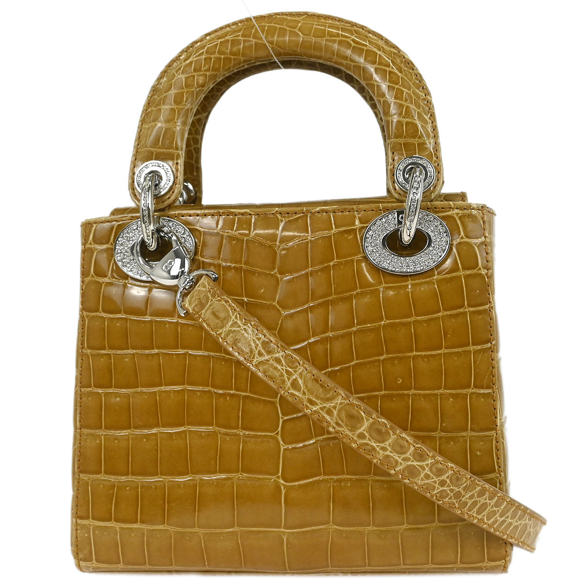 Christian Dior * 2007 Crocodile Lady Dior Handbag