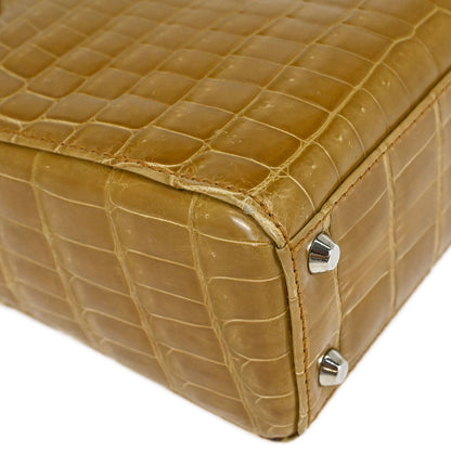 Christian Dior * 2007 Crocodile Lady Dior Handbag