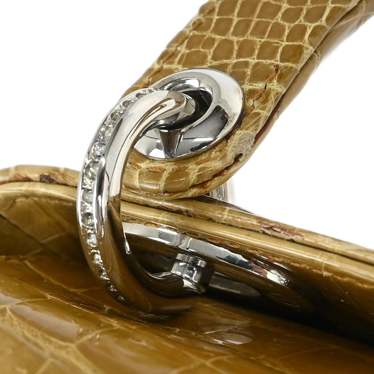 Christian Dior * 2007 Crocodile Lady Dior Handbag