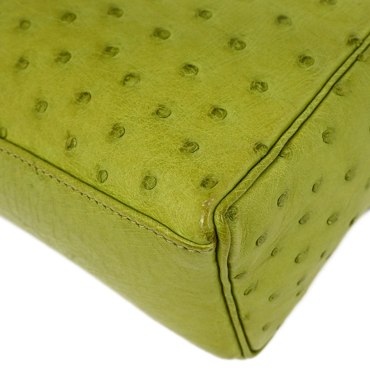 Hermes * 2000 Anis Green Ostrich Kelly A Dos PM Backpack