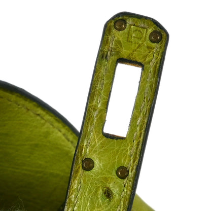 Hermes * 2000 Anis Green Ostrich Kelly A Dos PM Backpack