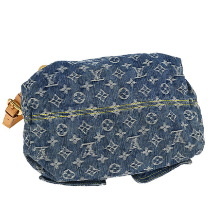 Louis Vuitton Blue Monogram Denim Sac a Dos GM Backpack M95056