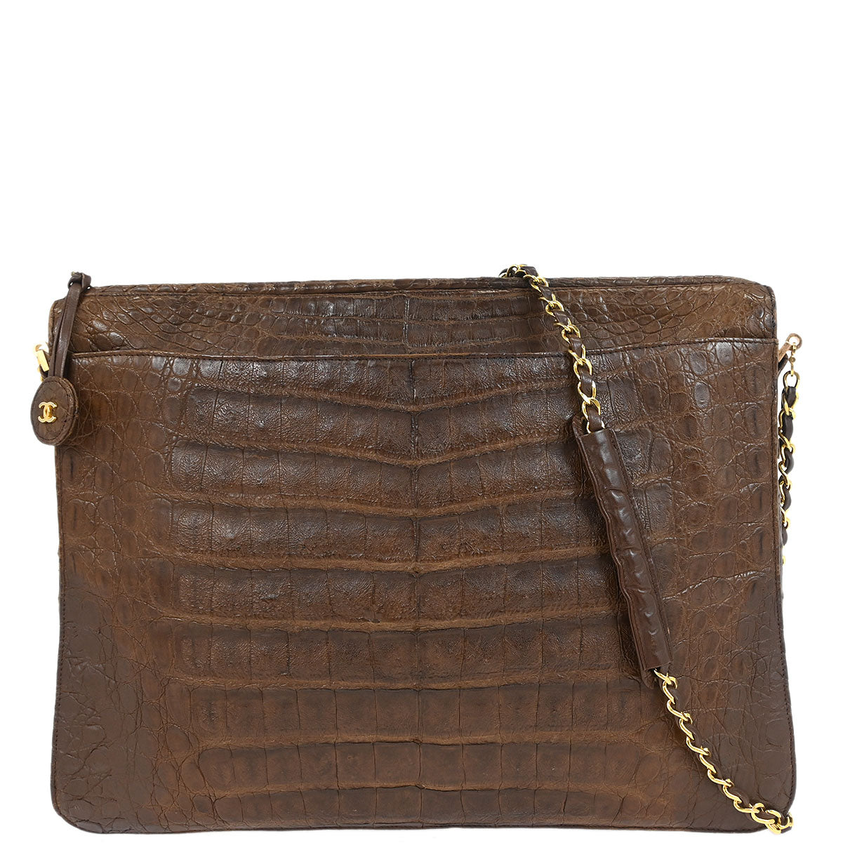 Chanel * 1986-1988 Crocodile Shoulder Bag