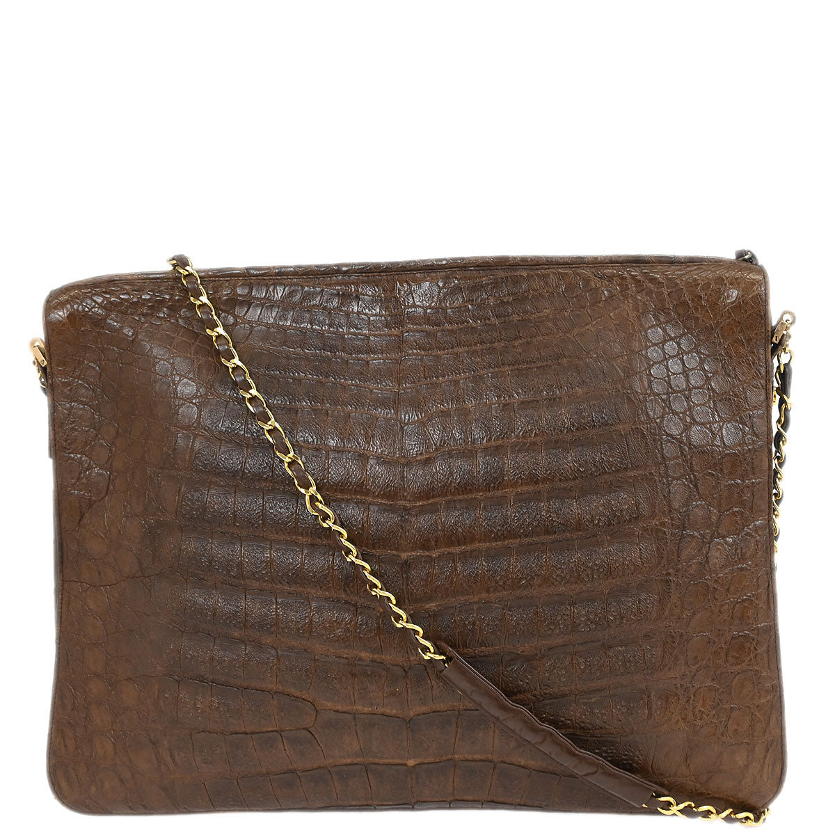 Chanel * 1986-1988 Crocodile Shoulder Bag