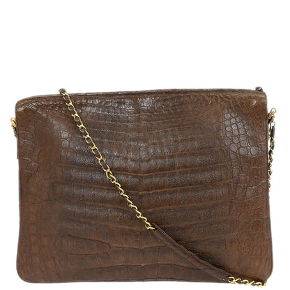 Chanel * 1986-1988 Crocodile Shoulder Bag
