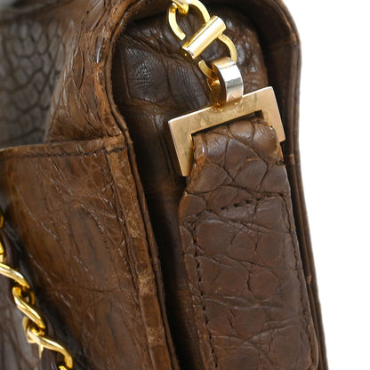 Chanel * 1986-1988 Crocodile Shoulder Bag