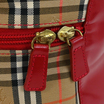 Burberrys Beige Red House Check Vanity Handbag
