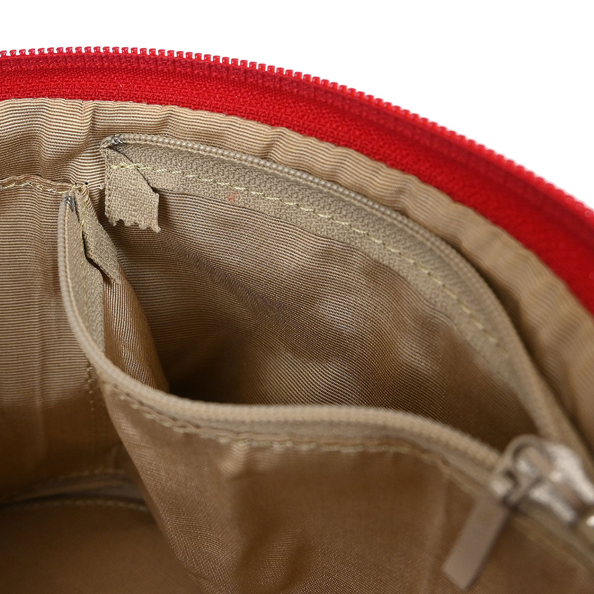 Burberrys Beige Red House Check Vanity Handbag