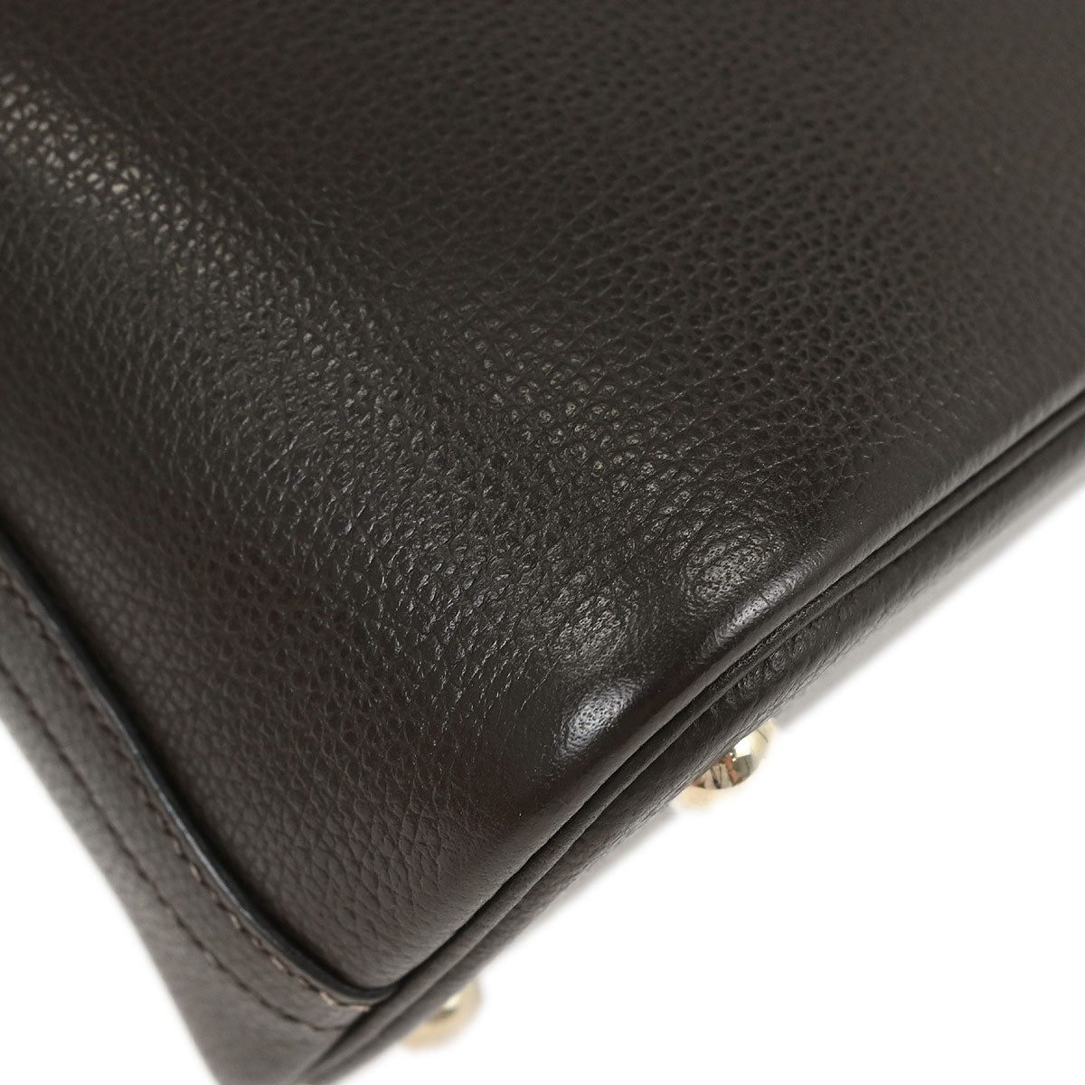 Hermes 2006 Chocolat Coromandel Bolide 31 2way Shoulder Handbag