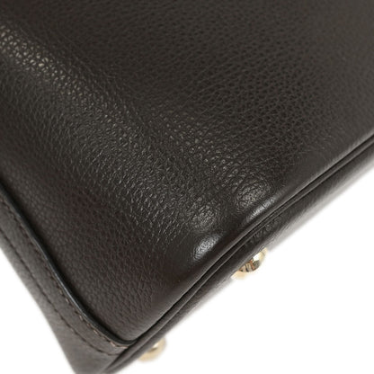 Hermes 2006 Chocolat Coromandel Bolide 31 2way Shoulder Handbag