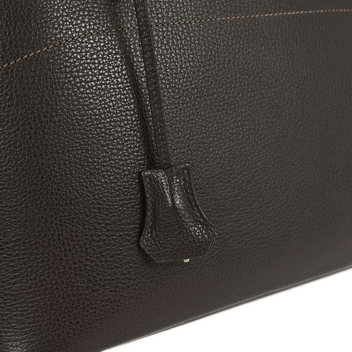 Hermes 2006 Chocolat Coromandel Bolide 31 2way Shoulder Handbag