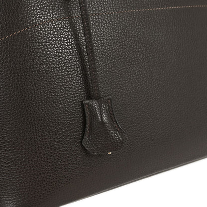 Hermes 2006 Chocolat Coromandel Bolide 31 2way Shoulder Handbag