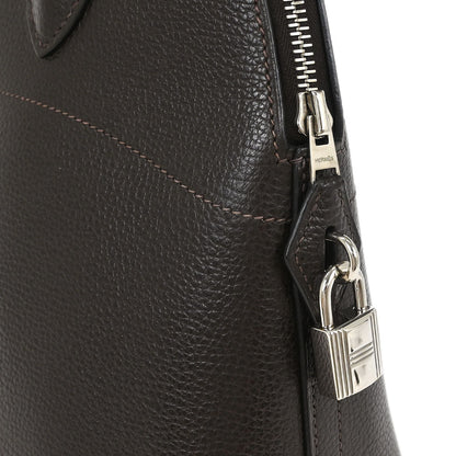 Hermes 2006 Chocolat Coromandel Bolide 31 2way Shoulder Handbag